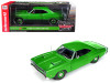 1969 Dodge Coronet Super Bee Green "Hemmings Muscle Machines" Magazine Limited Edition to 1002 pieces Worldwide 1/18 Diecast Model Car by Autoworld