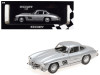 1/18 Minichamps 1955 Mercedes Benz 300 SL (W198) Silver Limited Edition Diecast Car Model