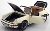 1/18 Norev 1987 Porsche 911 930 Turbo Cabriolet (Ivory Cream White) Diecast Car Model