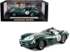 1959 Aston Martin DBR1 #5 Green 1/18 Diecast Model Car by Shelby Collectibles