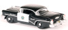1955 Buick Century "California Highway Patrol" (CHP) Black 1/87 (HO) Scale Diecast Model Car by Oxford Diecast