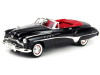 1949 Buick Roadmaster Black with Red Interior 1/18 Diecast Model Car by Motormax