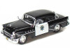 1955 Buick Century Police Car Black and White 1/26 Diecast Model Car by Maisto