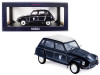 1977 Citroen Dyane 6 Caban Dark Blue 1/18 Diecast Model Car by Norev