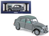 1957 Citroen 2CV AZL Malle Bombee Grey 1/18 Diecast Model Car by Norev