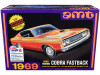 Skill 2 Model Kit 1969 Ford Torino Cobra Fastback 3-in-1 Kit 1/25 Scale Model by AMT