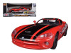 2003 Dodge Viper SRT-10 Red #8 GT Racing 1/24 Diecast Car Model by Motormax