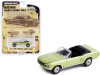 1967 Ford Mustang Sports Sprint Convertible Lime Gold Metallic "Hobby Exclusive" 1/64 Diecast Model Car by Greenlight