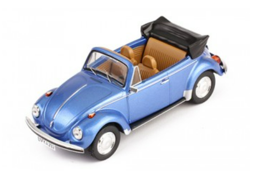 Vanguards 1/43 Scale VA2001 - VW Volkswagen Cabriolet - Pale