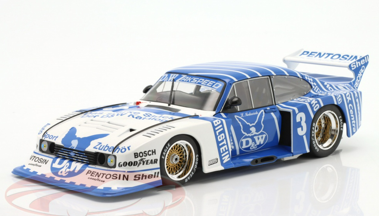 Ford Capri Turbo Gr.5 Zakspeed Racing DRM Alemanha (Norisring 1979) Hans Heyer 1:18 MCG - 20 anos! Loja on-line de miniaturas colecionáveis