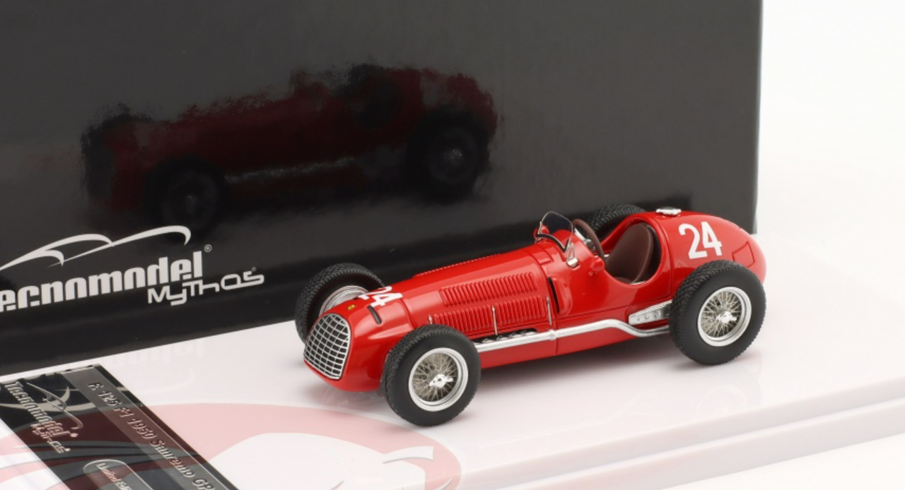 Ferrari 1500 Sport 1949 Miniature 1/43 - Création Marmande France - Bois