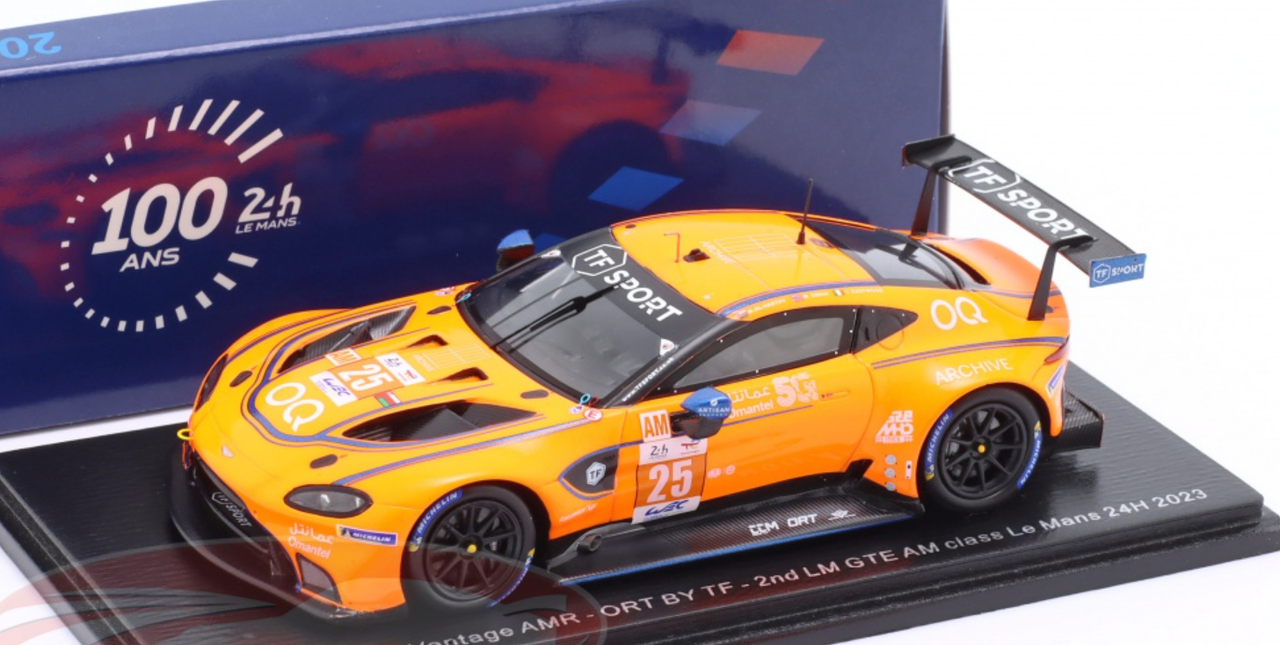 Spark 1/43 Aston Martin V8 Vantage Gte Le Mans 2017 Mini Car