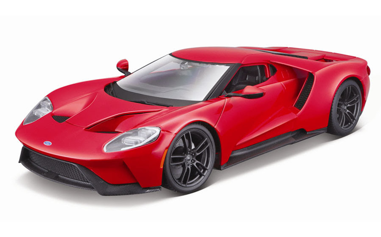 2017 Ford GT Red with Black Wheels 