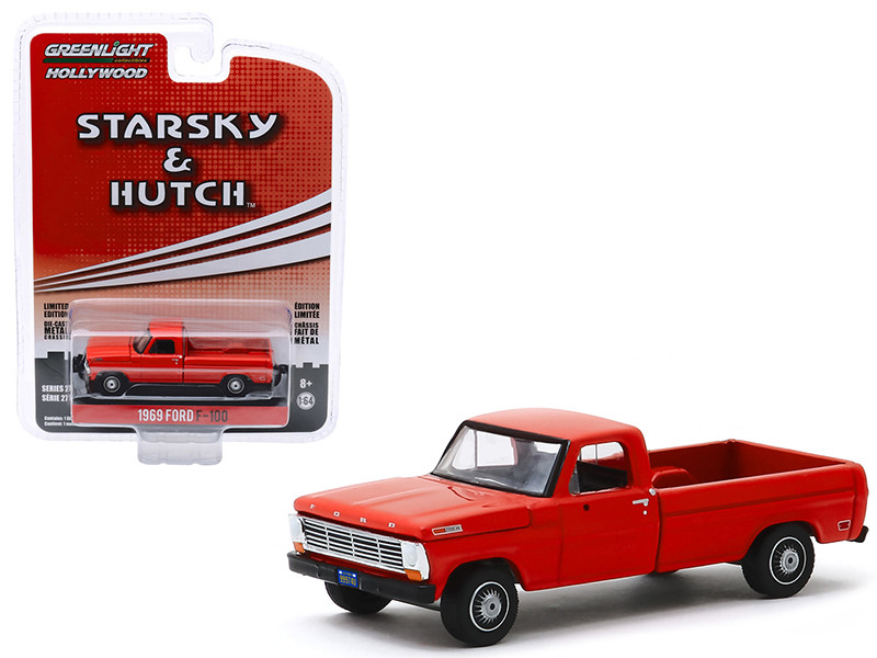 1969 Ford F-100 Pickup Truck Red 