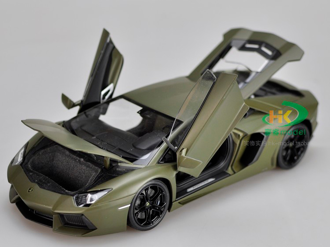 1/18 Welly FX Lamborghini Aventador LP700-4 (Dark Green) Diecast