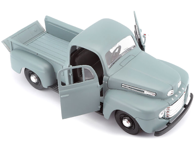 1948 Ford F-1 Pickup Truck Gray 1/25 Diecast Model by Maisto