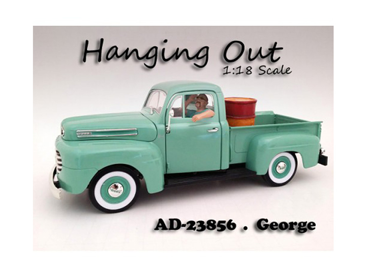 "Hanging Out" George Figurine for 1/18 Scale Models by American Diorama
