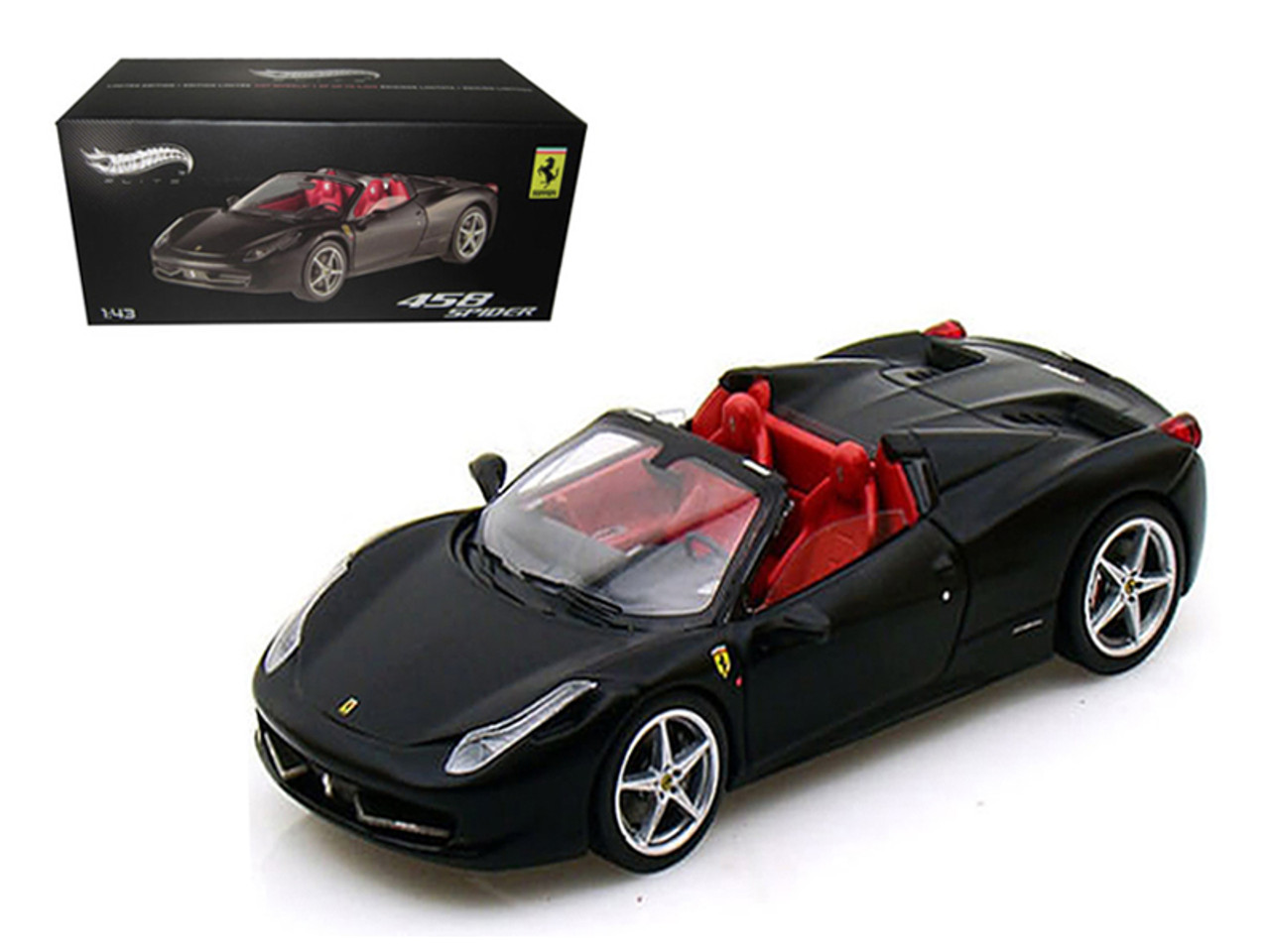 安心価格☆1/43 MINICHAMPS Ferrari 黒 乗用車