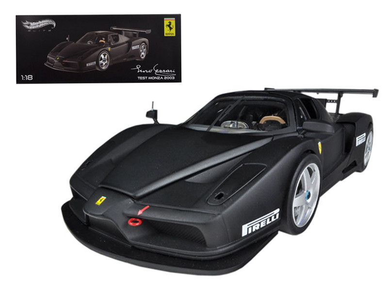 Ferrari Enzo Monza Test Car 2003 Matt Black Elite Edition 1/18