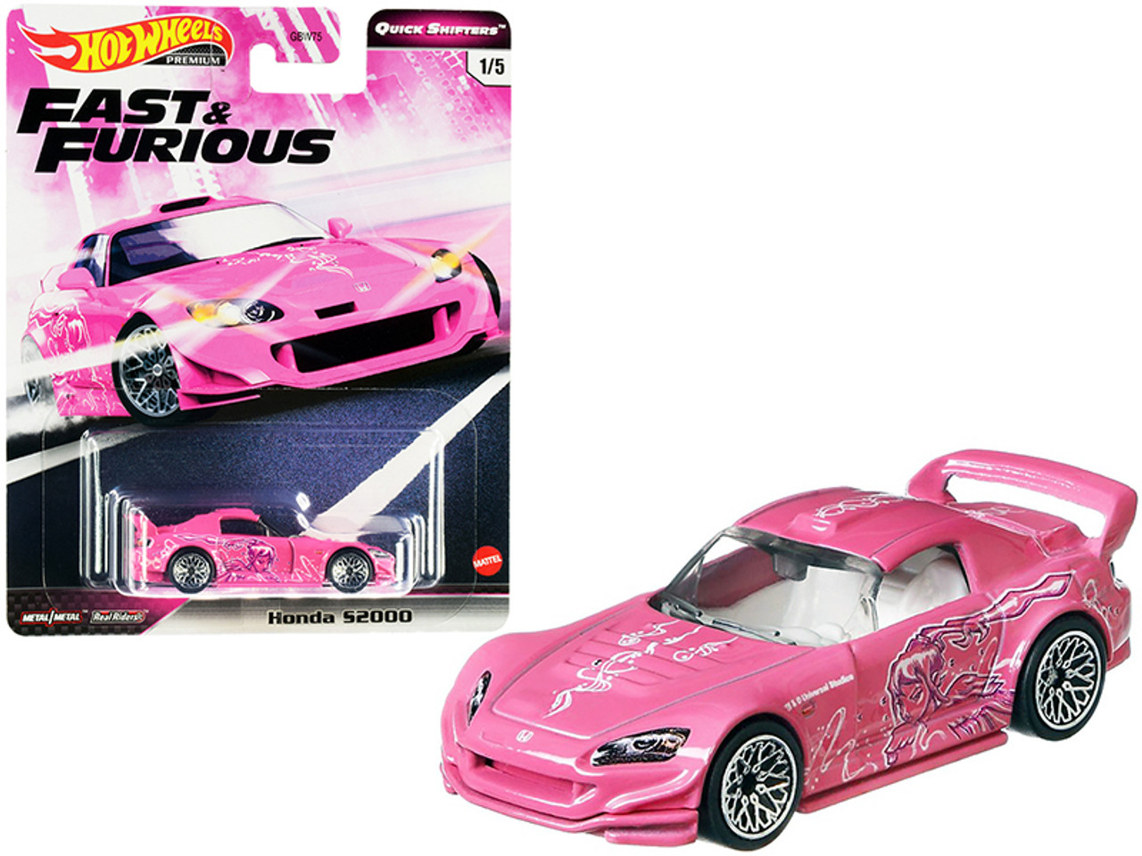 Honda S2000 Pink with Graphics 