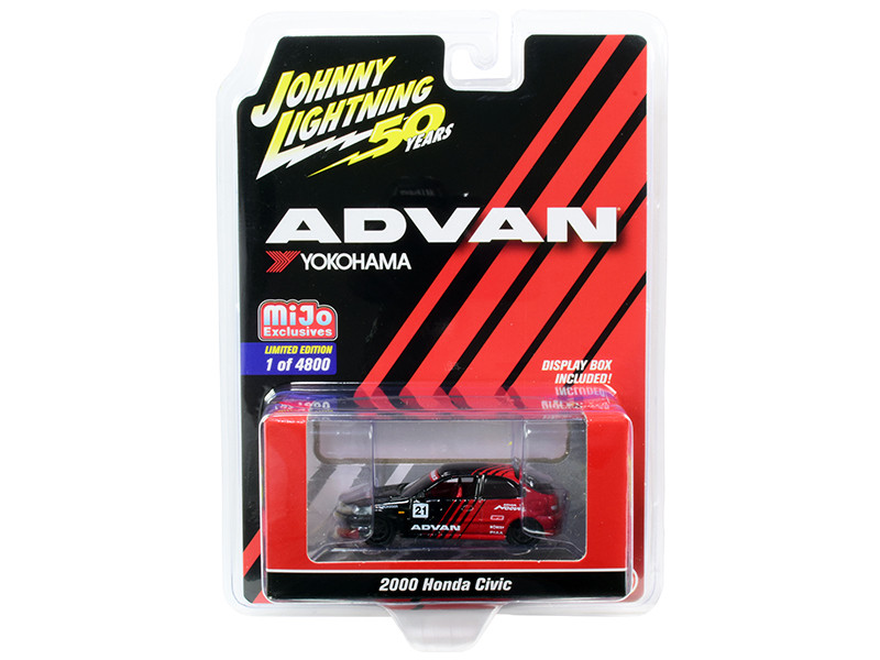 ジョニーライトニング★ADVAN★ホンダシビック 2000 Honda Civic #21 