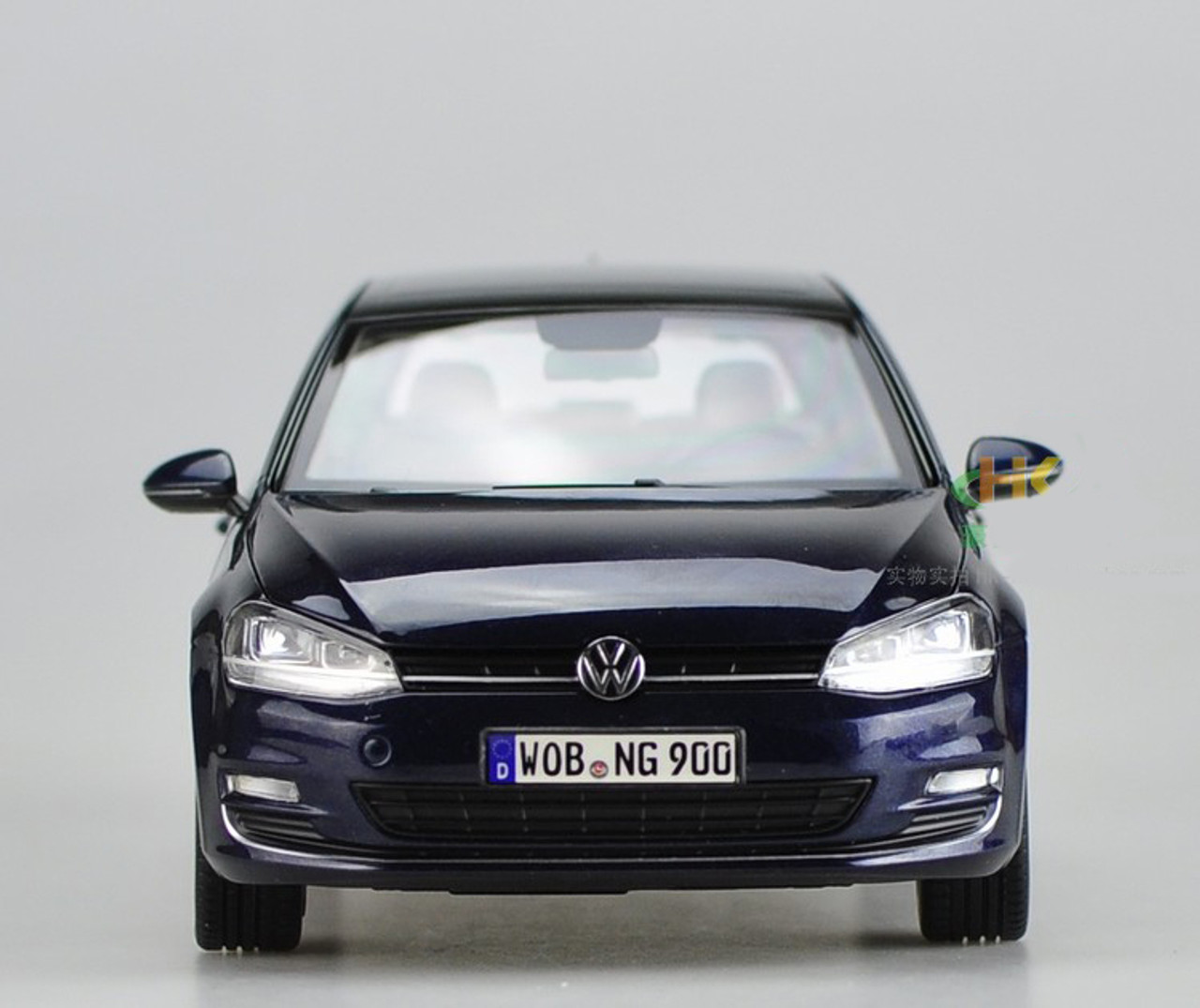 1/18 Dealer Edition Volkswagen VW Golf VII 7 (Dark Blue) Diecast Car Model