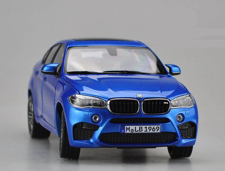 1/18 Dealer Edition 2015-2019 BMW X6M X6 M F86 (Blue) Diecast Car