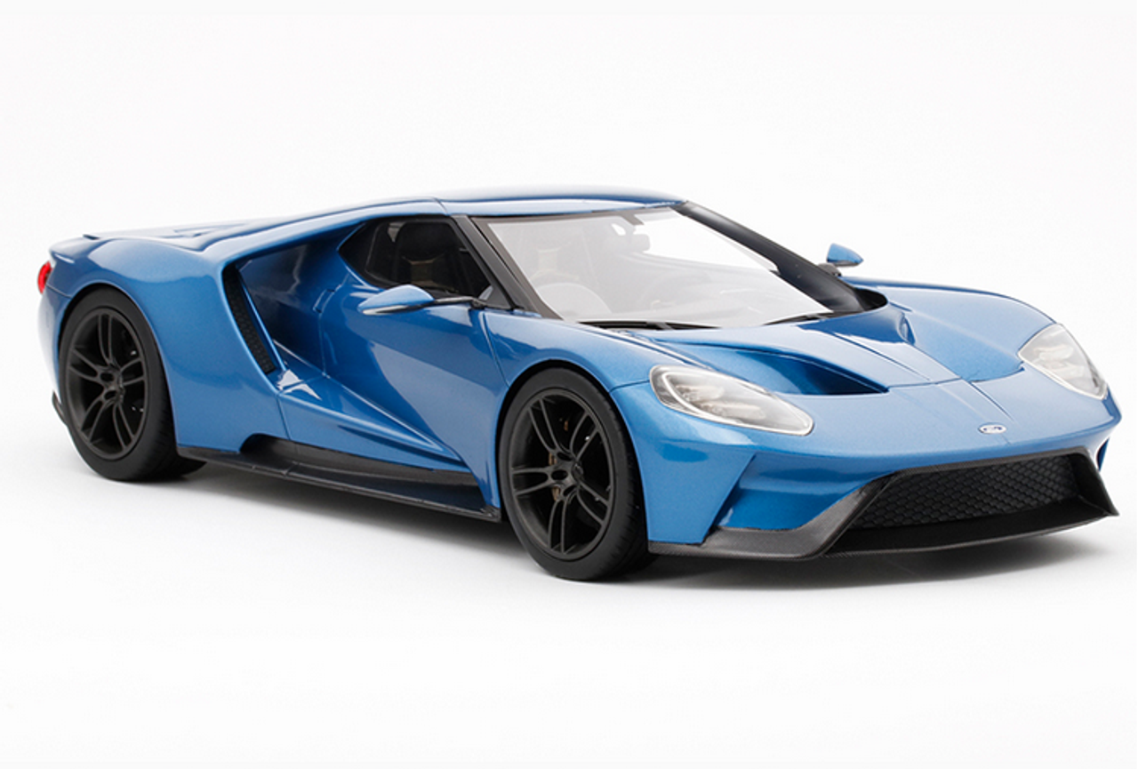 1/18 Top Speed Ford GT (Blue) Resin Car Model Limited