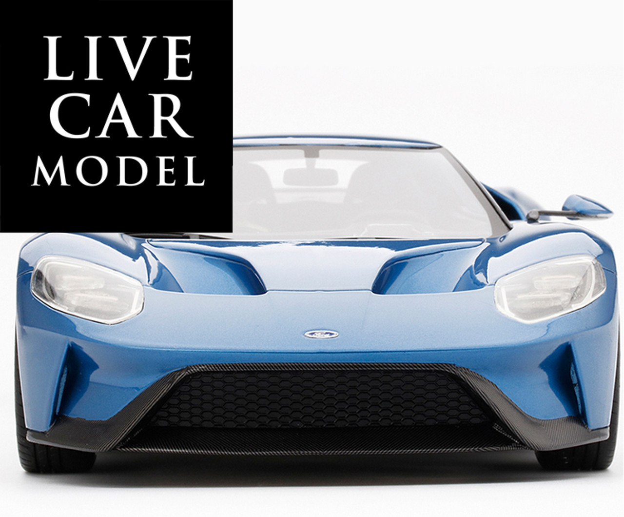 1/18 Top Speed Ford GT (Blue) Resin Car Model Limited