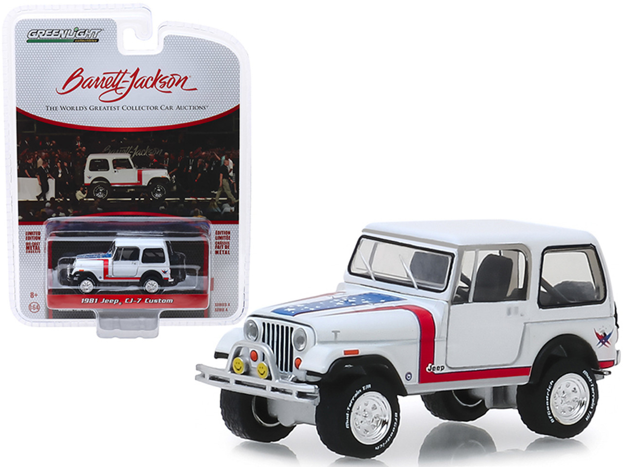 1981 Jeep CJ-7 Custom White (Lot #3005) Barrett Jackson