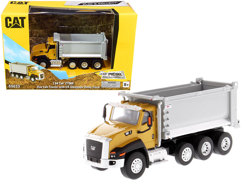 ボンゴ CAT 1:64 CT660 OX Stampede Dump Truck Model - LIVECARMODEL.com