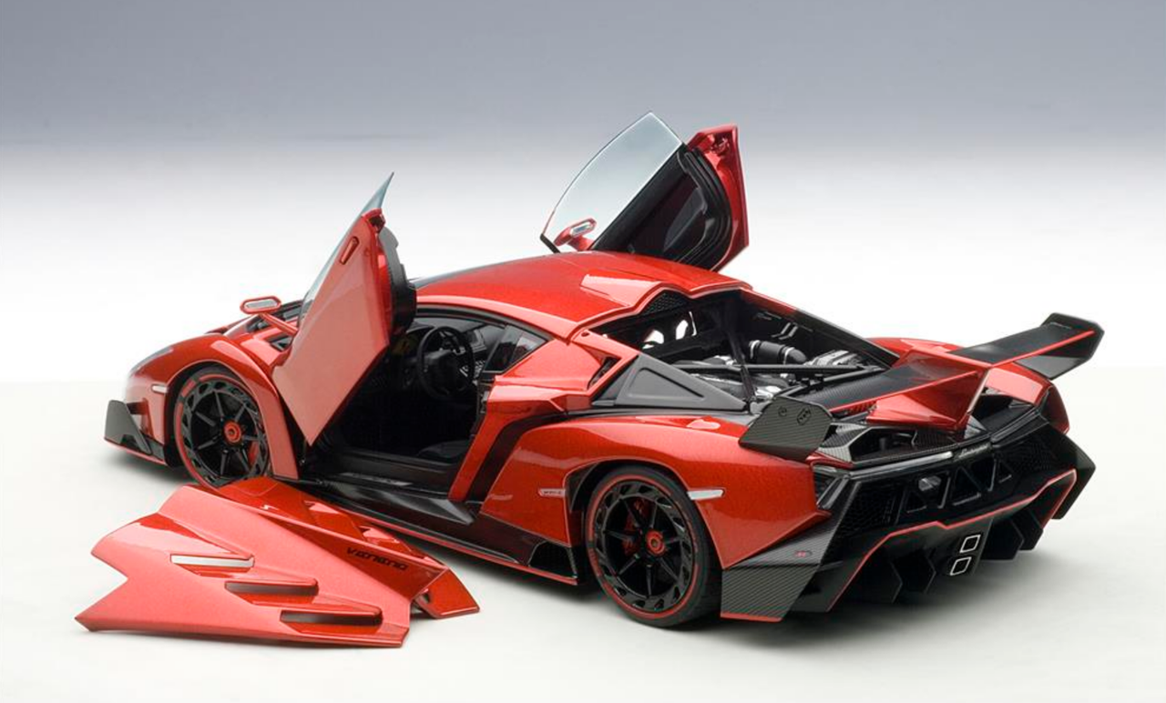 1/18 AUTOart Signature Lamborghini Veneno (Red) Diecast Car Model