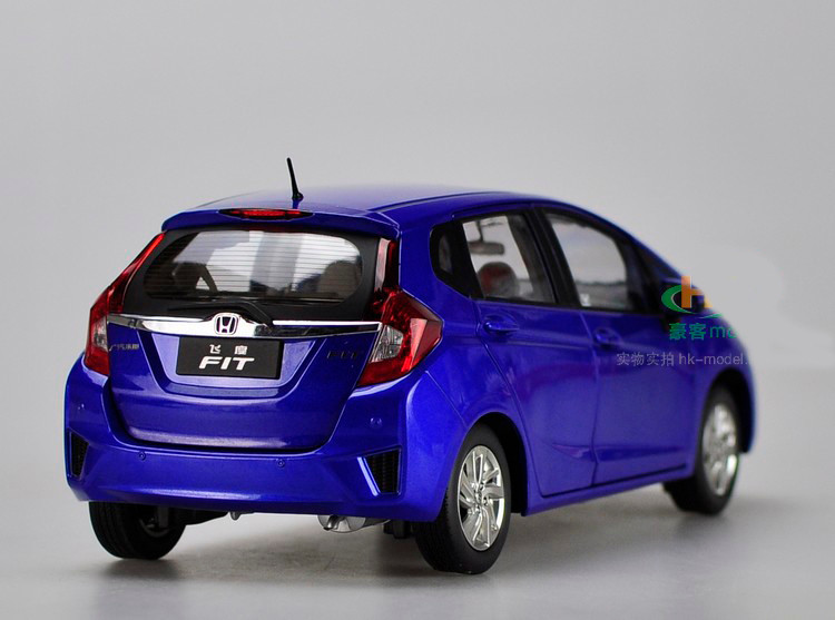 1/18 Dealer Edition Honda Fit (Blue) - LIVECARMODEL.com