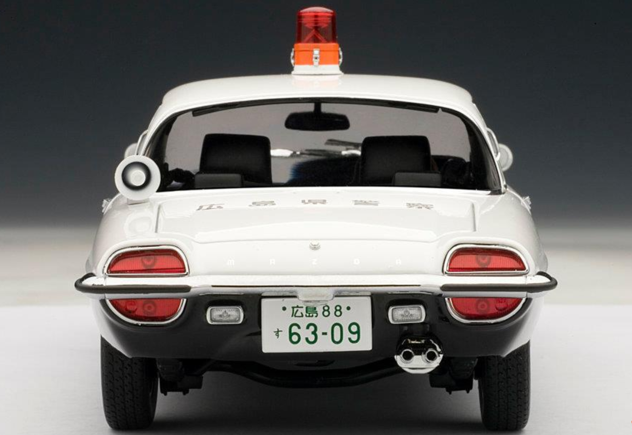 1/18 AUTOart Mazda Cosmo Sport Hiroshima Prefectural Japanese Police Car Diecast Car Model Limited 75935