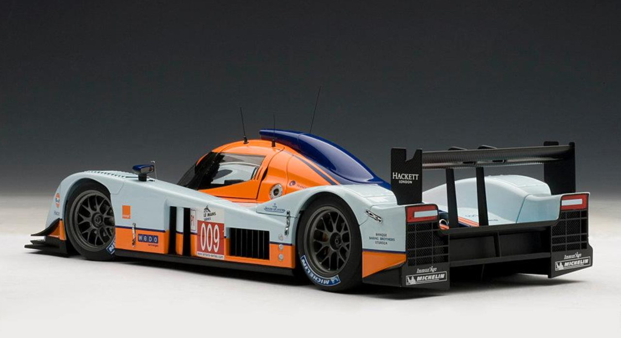 1/18 AUTOart 2009 Lola Aston Martin LMP1 #009 Nurburgring Gulf Diecast Car Model 80908