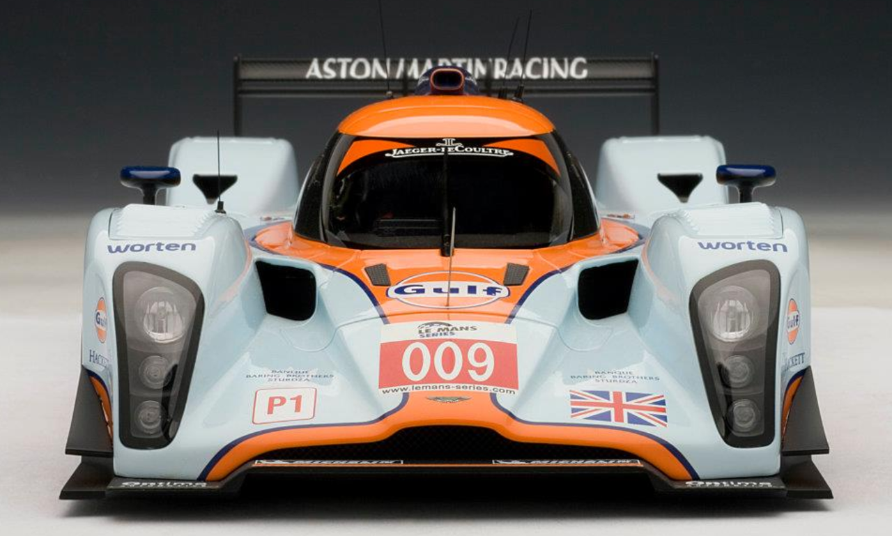 1/18 AUTOart 2009 Lola Aston Martin LMP1 #009 Nurburgring Gulf Diecast Car  Model 80908