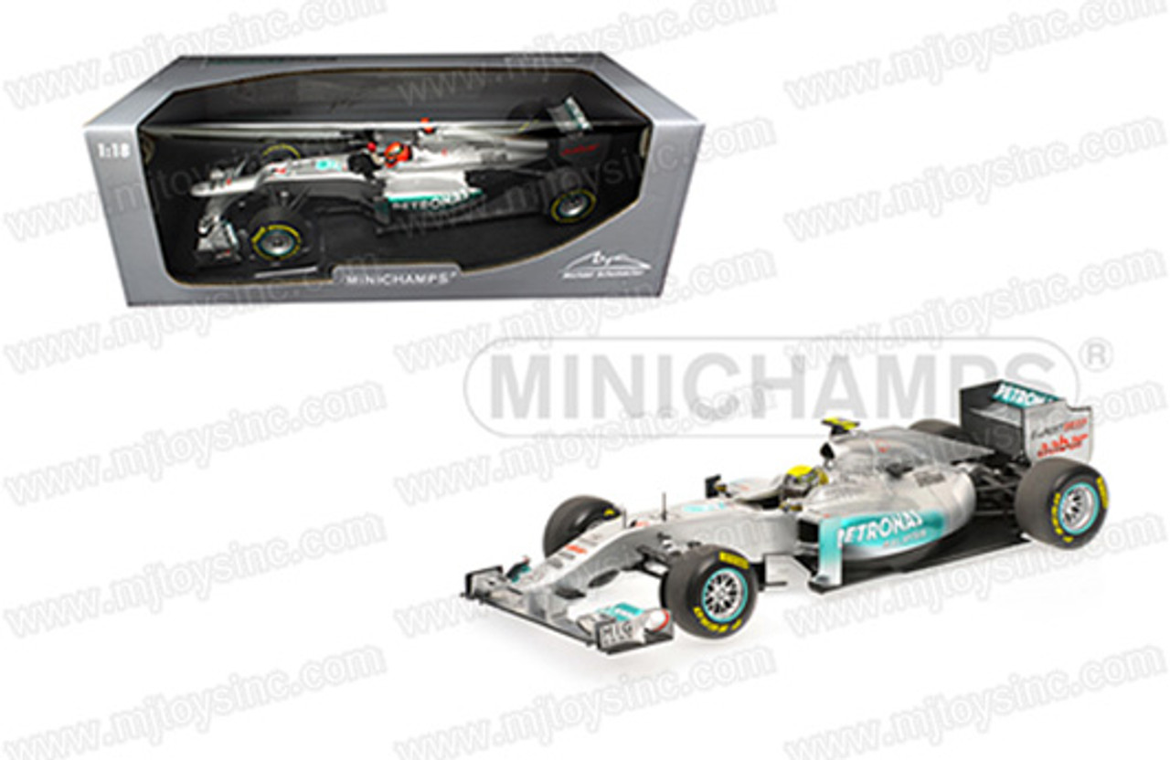 1/18 Minichamps 2012 Mercedes-Benz AMG Peteronas W03 Europe GP