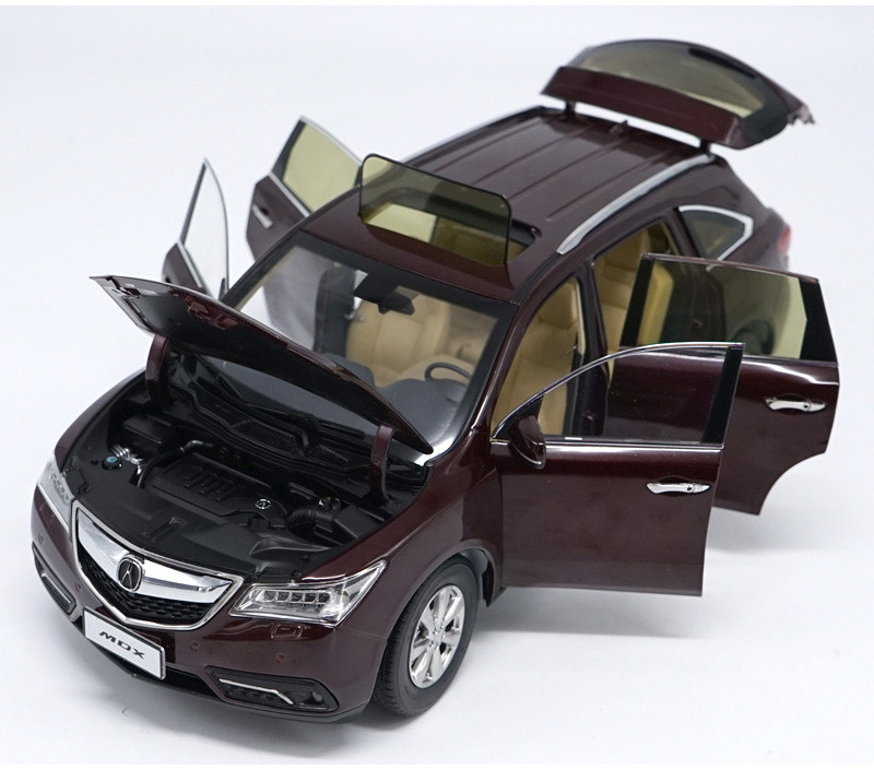 1/18 Dealer Edition 2015 Acura MDX (Red) Diecast Car Model