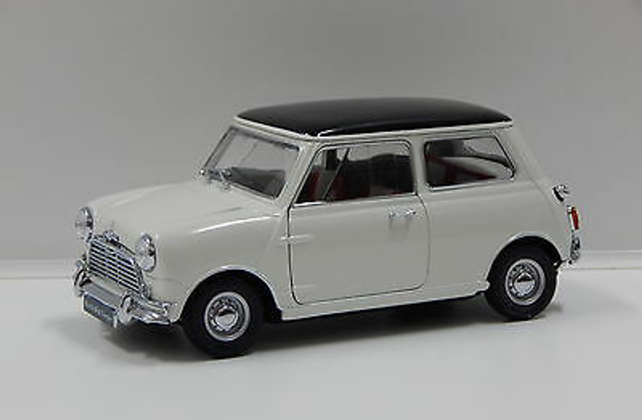 1/18 Kyosho MORRIS MINI Cooper-S Mk-1 1275S (White) Diecast Car Model