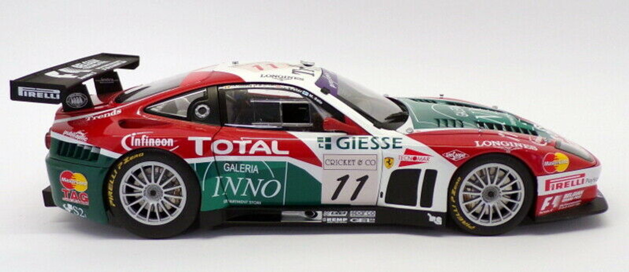 1/18 Kyosho 2004 Ferrari 575 GTC - Team GPC Spa-Francorchamps Diecast Car Model