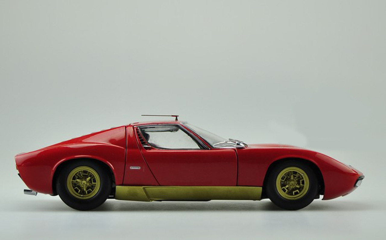 1/18 Kyosho Lamborghini Miura P400 SV (Red) Diecast Car Model