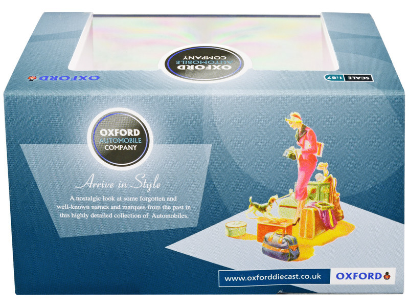 1941 Lincoln Continental Convertible Spode Green 1/87 (HO) Scale Diecast Model Car by Oxford Diecast