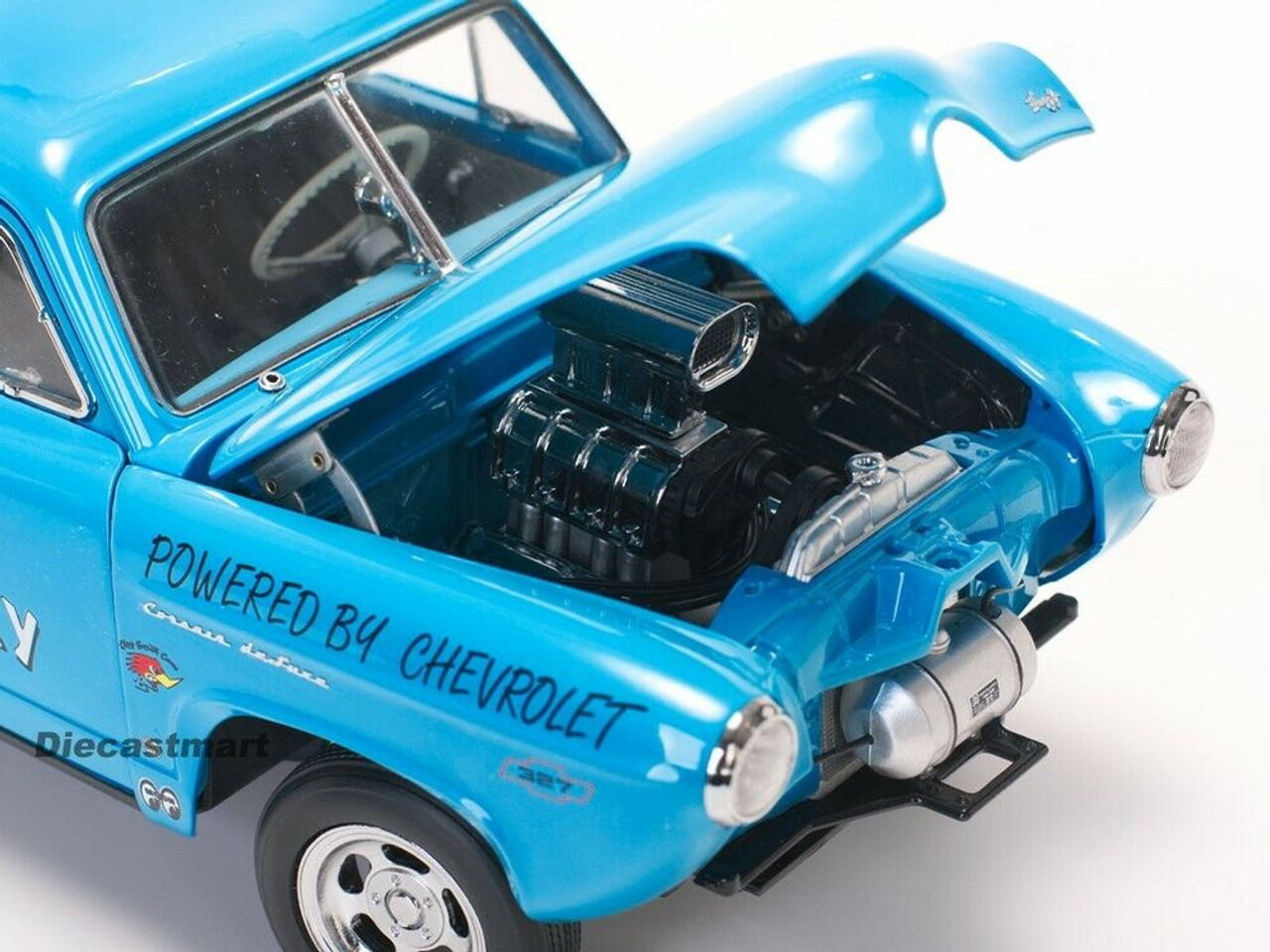 1/18 Kaiser Henry J Gasser - "HORRiD HENRY" (Blue) Diecast Car Model