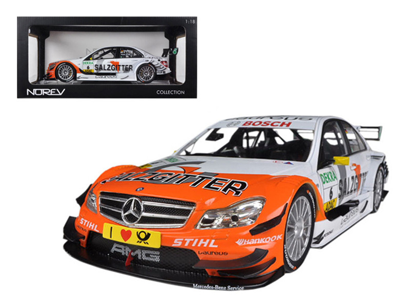 1/18 Norev Mercedes C-Class DTM 2011 #6 Salzgitter AMG Schumacher