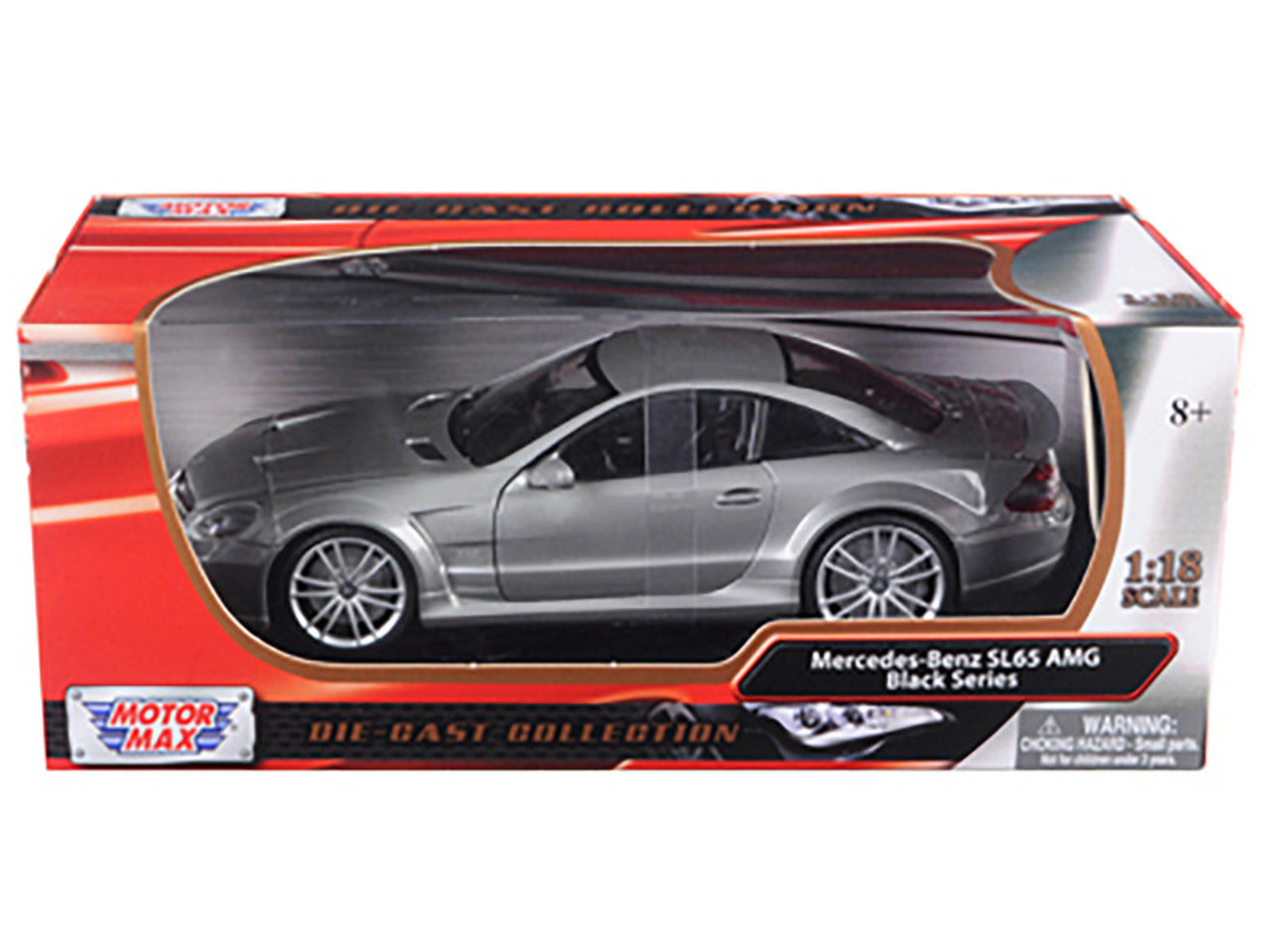 ミニカー 1/18 Mercedes Benz SL65 AMG Black Series Mercedes SL65 AMG Black Series (R230) Grey 1/18 Diecast