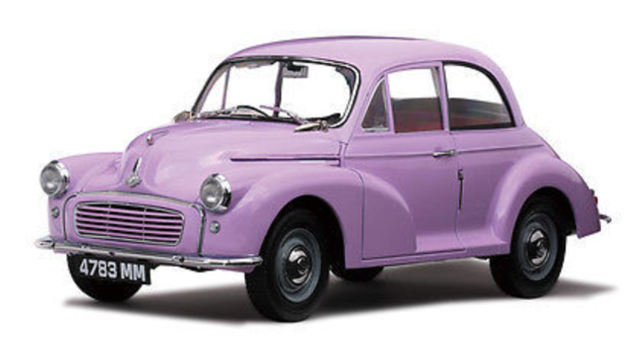 1/12 Sunstar 1960 Morris Minor 1000 Saloon (Purple) Diecast Car Model