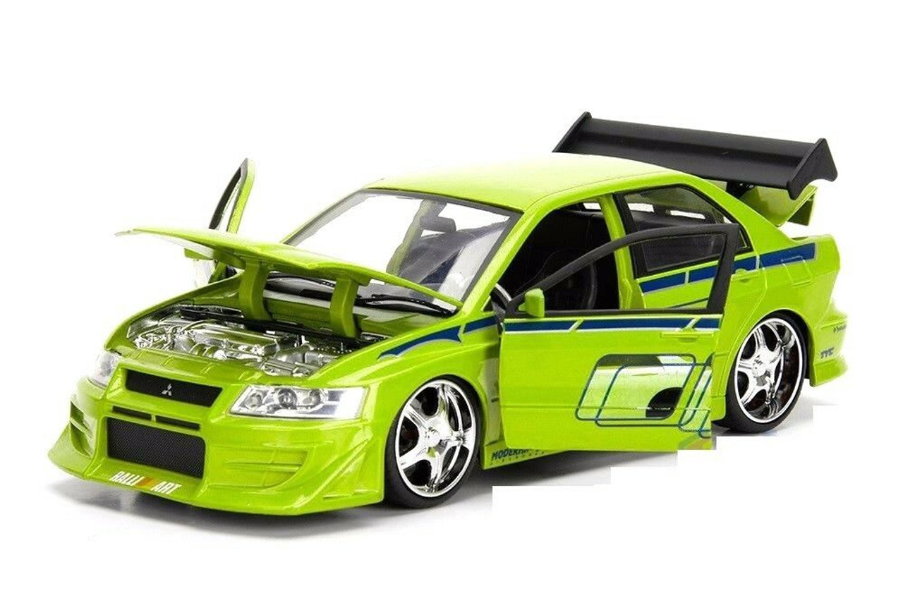 1/24 Jada Brian's Mitsubishi Lancer Evolution VII "The Fast and the Furious" Movie Diecast Model Car