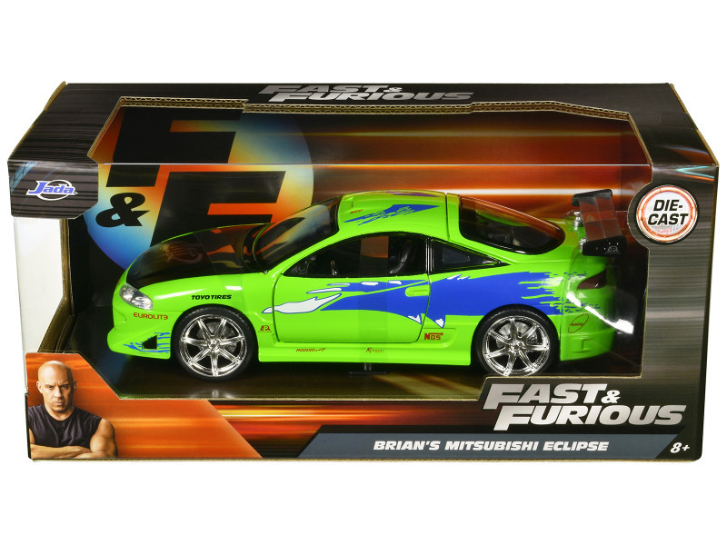 1/24 Jada Brian's Mitsubishi Eclipse Green 