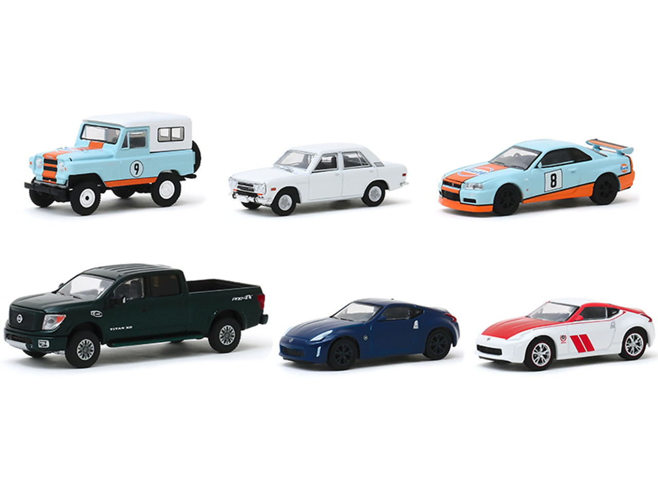 "Tokyo Torque" Set of 6 pieces Series 8 1/64 Diecast Model Cars by Greenlight