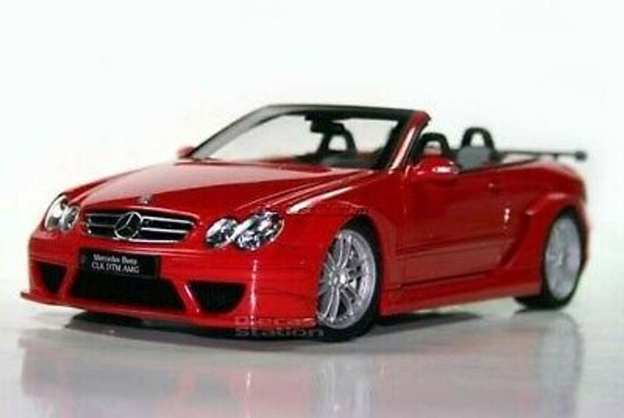 1/18 Kyosho Mercedes-Benz Mercedes CLK DTM AMG Cabriolet (Red) Diecast Car Model